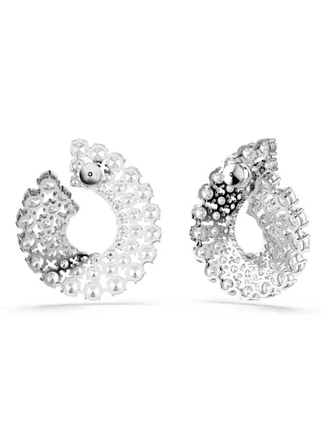 SWAROVSKI  Matrix:Pe Round Stud Earrings for Women | Best Price UAE